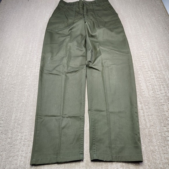 Vintage OG 507 Pants Men 30x33 *READMilitary Field Trouser Baker Olive Green